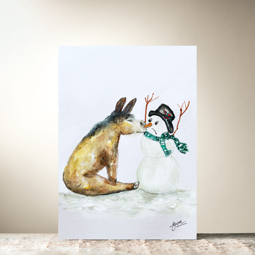 Donkey Kiss by Guan