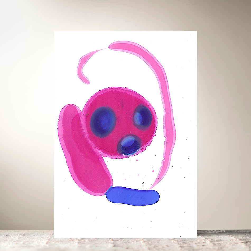 Pink Panther Card by John Sheehy