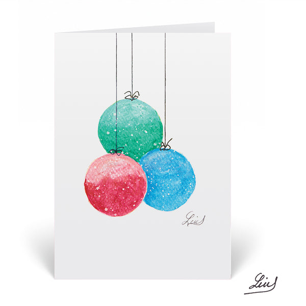 Baubles Card by Lui - HomeLess Made