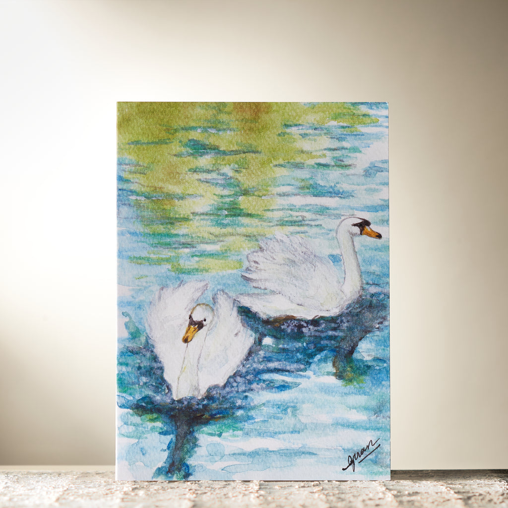 Swans Card by Guan - HomeLess Made