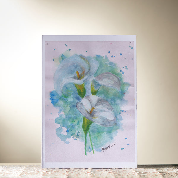Lilies Card by Guan - HomeLess Made