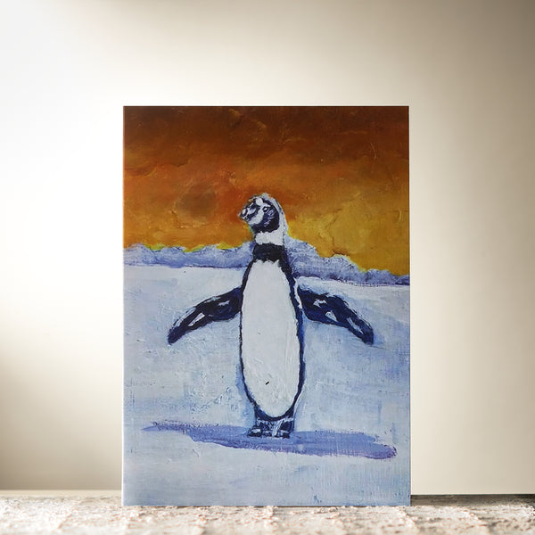 Penguin Card By Michael