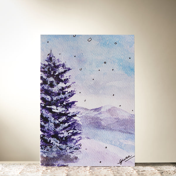 Guan's Purple Christmas Tree - HomeLess Made