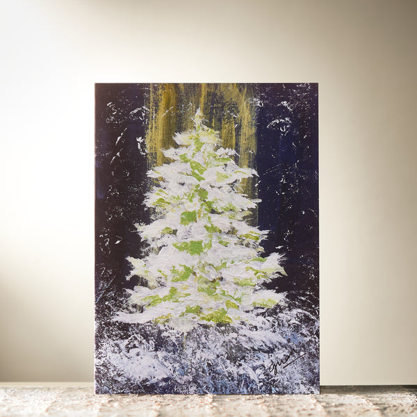 Snow Tree Card by Guan - HomeLess Made