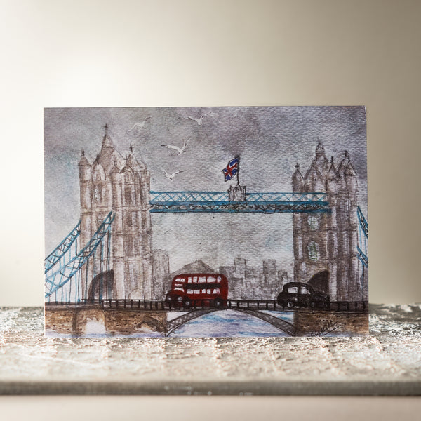 Tower Bridge Card by Guan