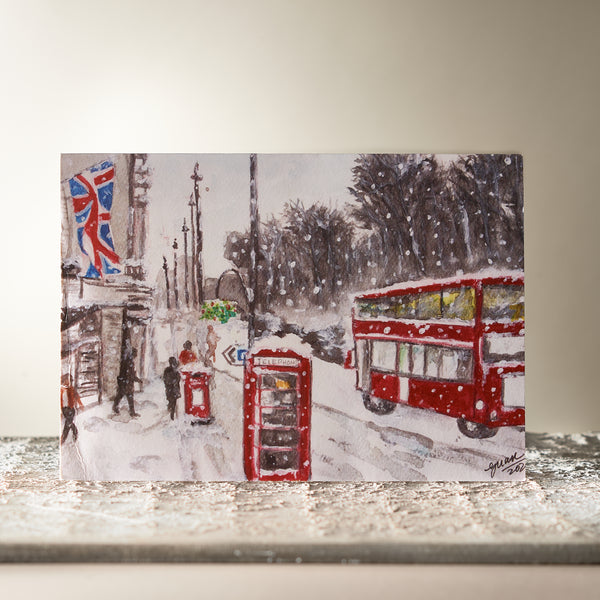 Streets of London Card by Guan - HomeLess Made