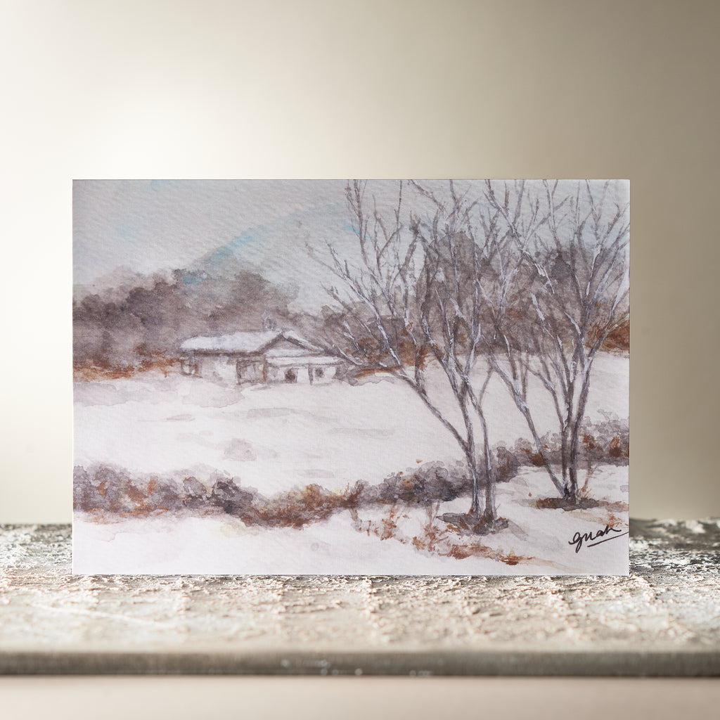 Winter Meadows Card by Guan - HomeLess Made