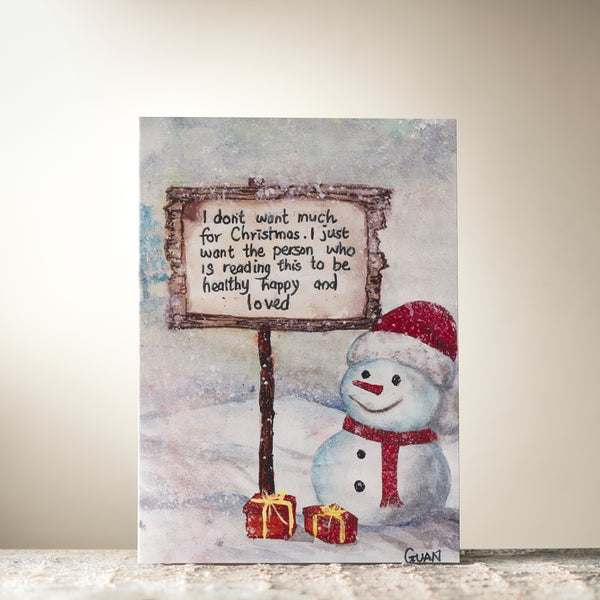 Guan's Christmas Message - HomeLess Made