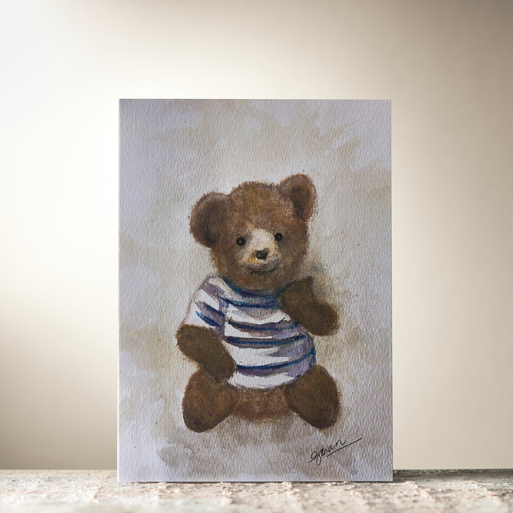 Teddy Bear Card by Guan - HomeLess Made