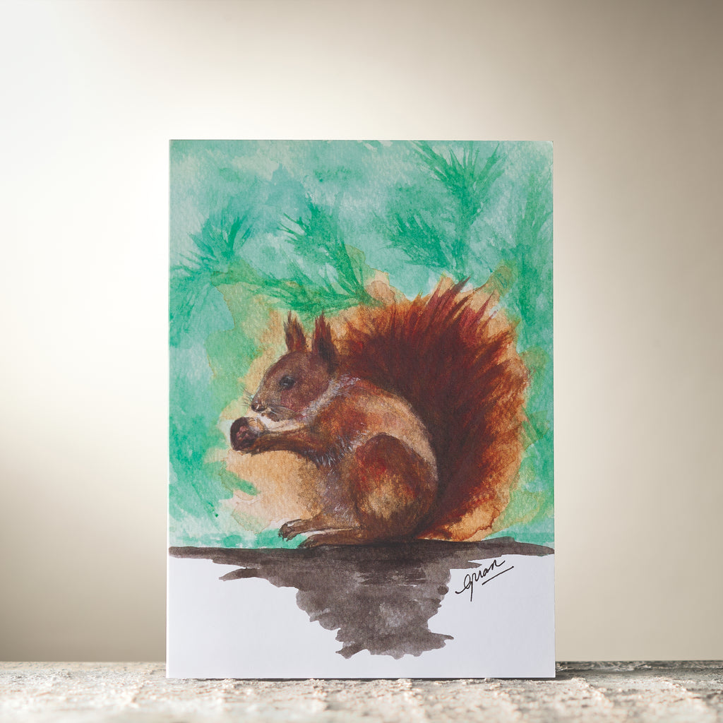 Squirrel Card by Guan - HomeLess Made