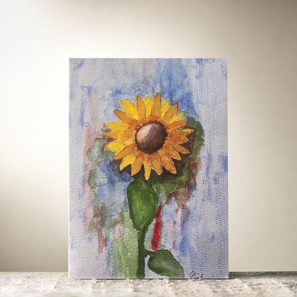 Yellow Sunshine Card by Lui - HomeLess Made