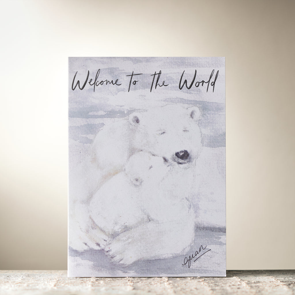 Polar Bear And Cub"Welcome to the World" by Guan - HomeLess Made