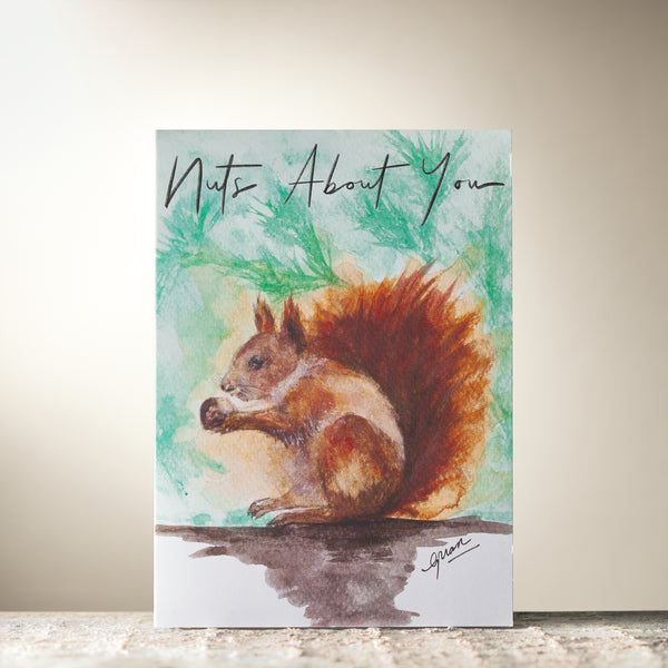 Nuts About You Card by Guan