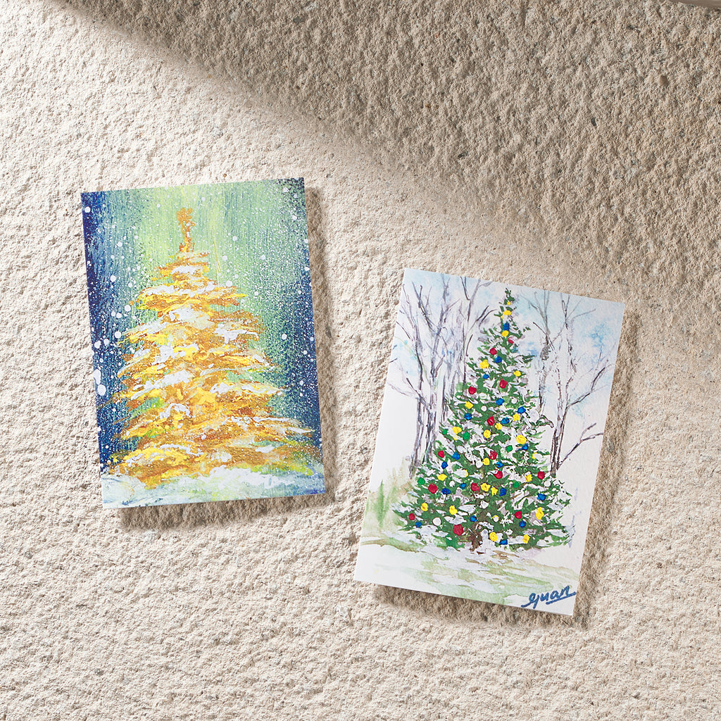Guan's Trees - Christmas Card Multipack - HomeLess Made