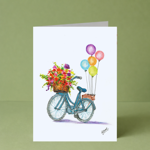 GUAN "Birthday Bike" Card