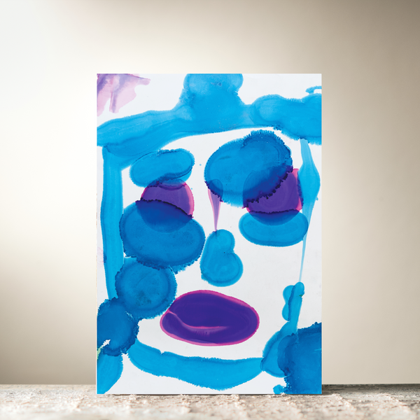 JOHN "Blue Mood" Card
