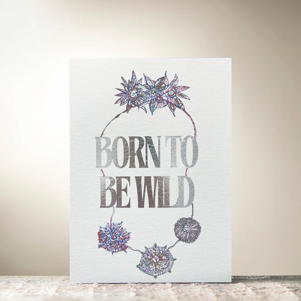 Born To Be Wild Card by Mary