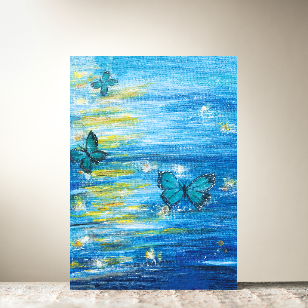 Butterflies In The Blue by Melody