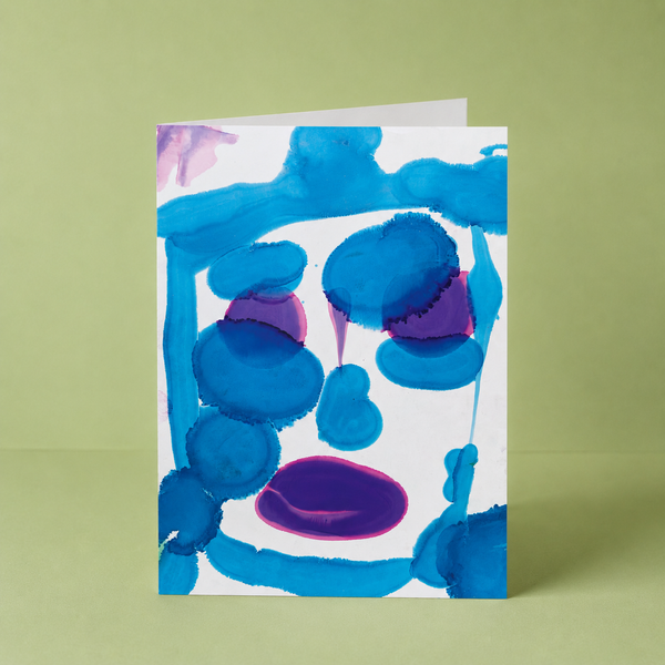 JOHN "Blue Mood" Card