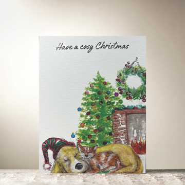 Have A Cosy Christmas Card by Guan