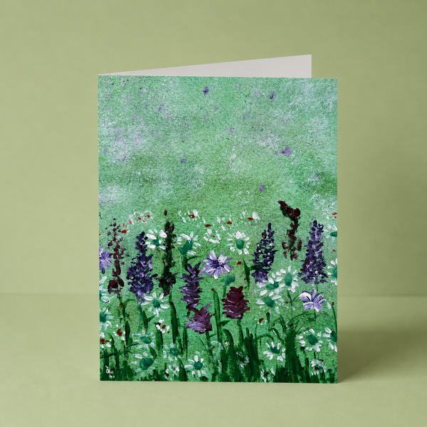 MELODY "Green Garden" Card