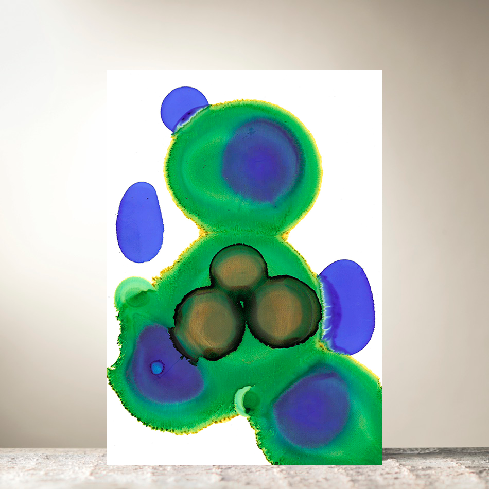 Green Glow Card by John Sheehy