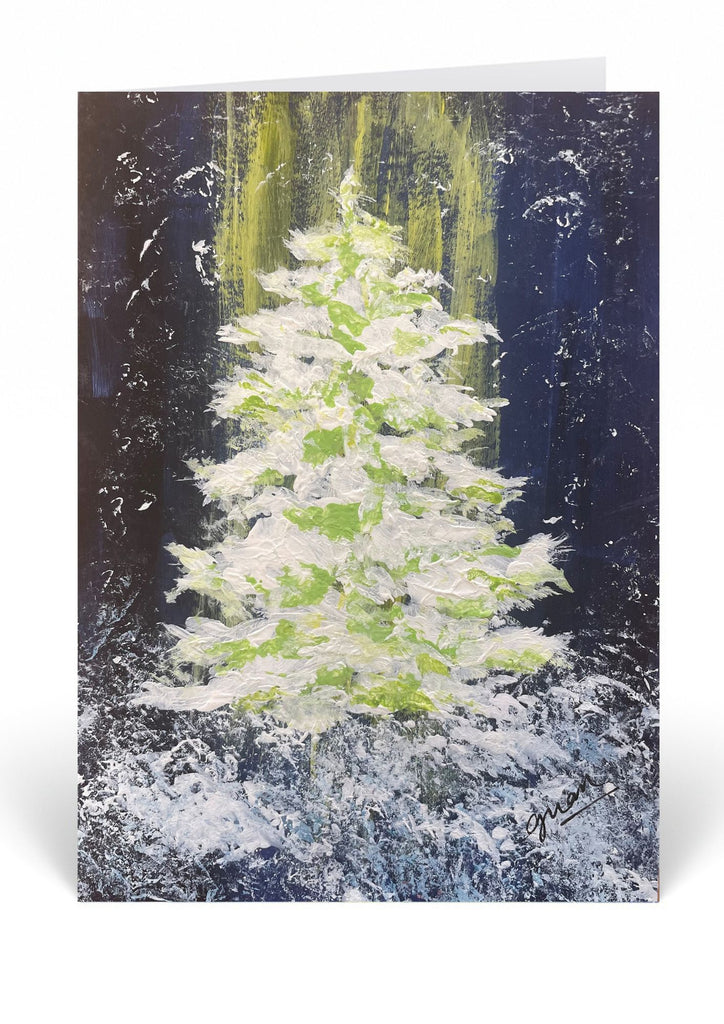Snow Tree Card by Guan - HomeLess Made