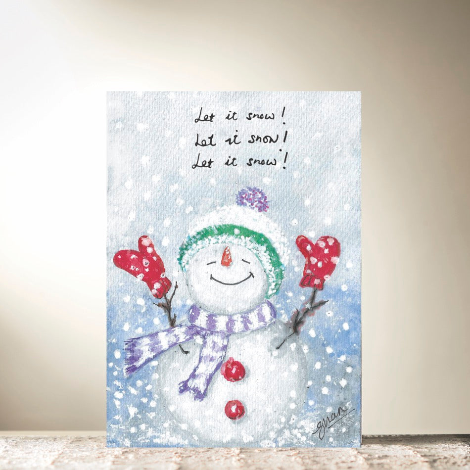 Let It Snow, Let It Snow, Let It Snow! Card By Guan