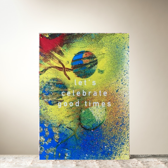 MARY "Let's Celebrate Good Times" Card
