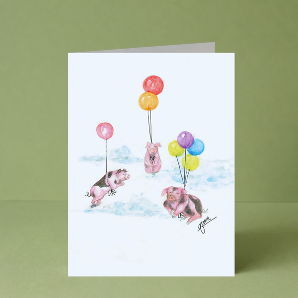 GUAN "Pigs Might Fly" Card