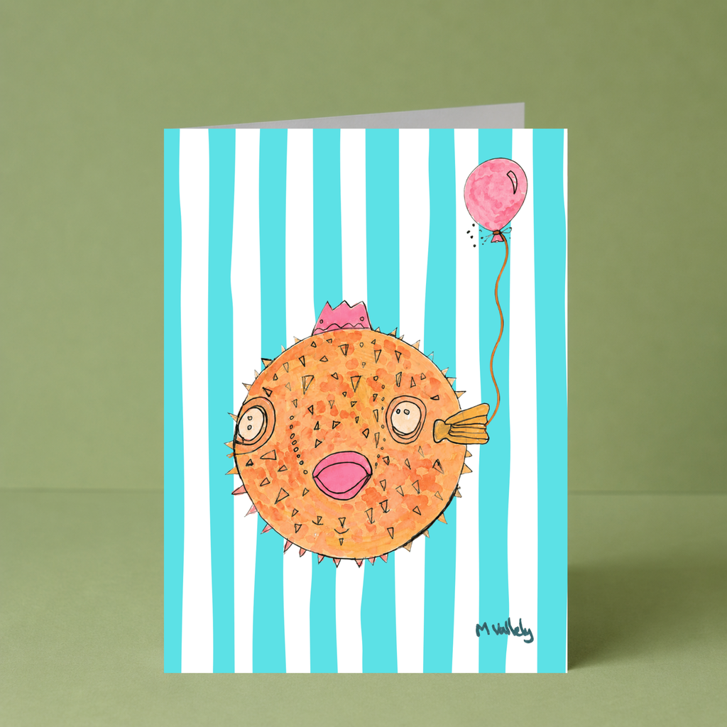 MARY Sea Party: Pufferfish Card