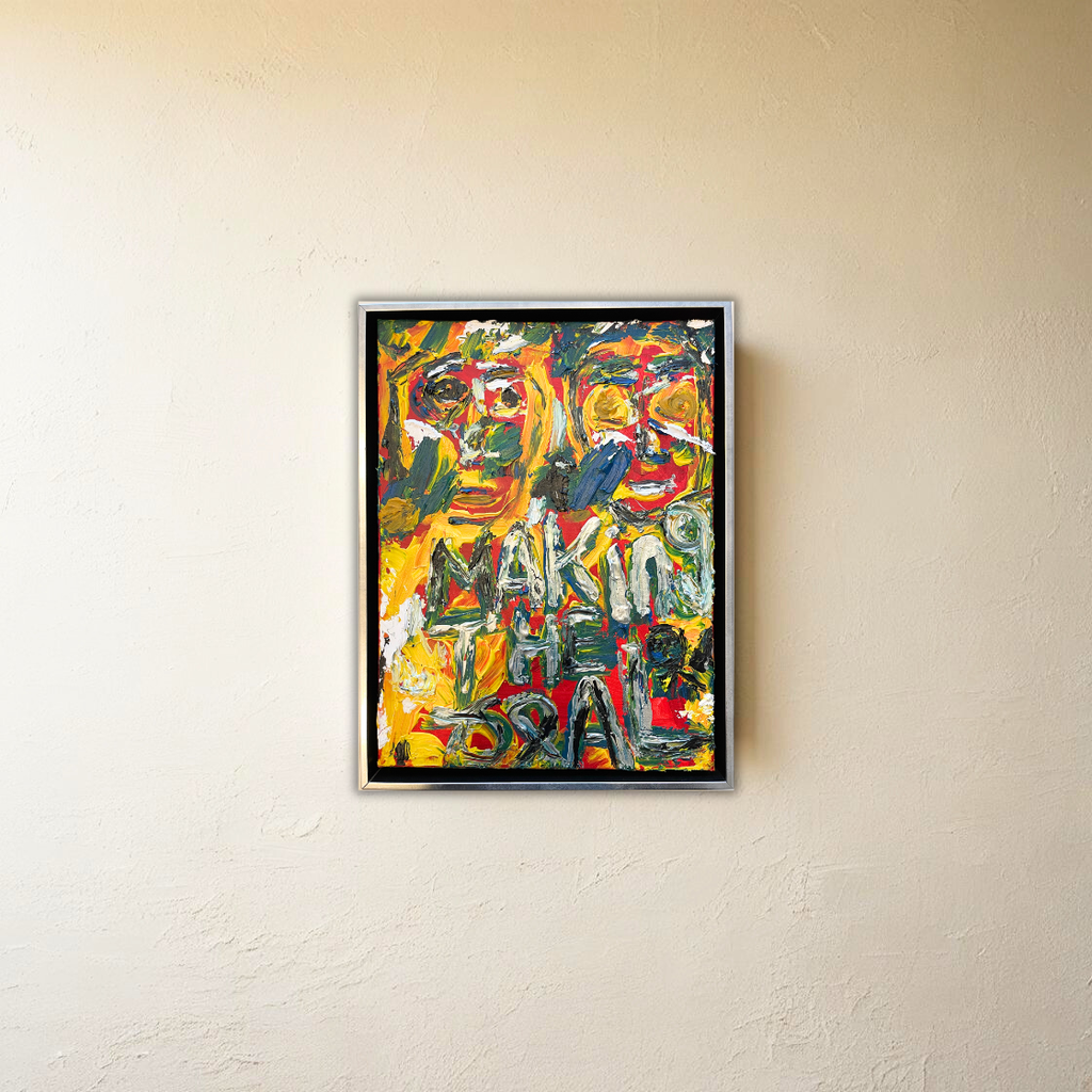 Making The Deal Canvas from John (18 X 12 inches)