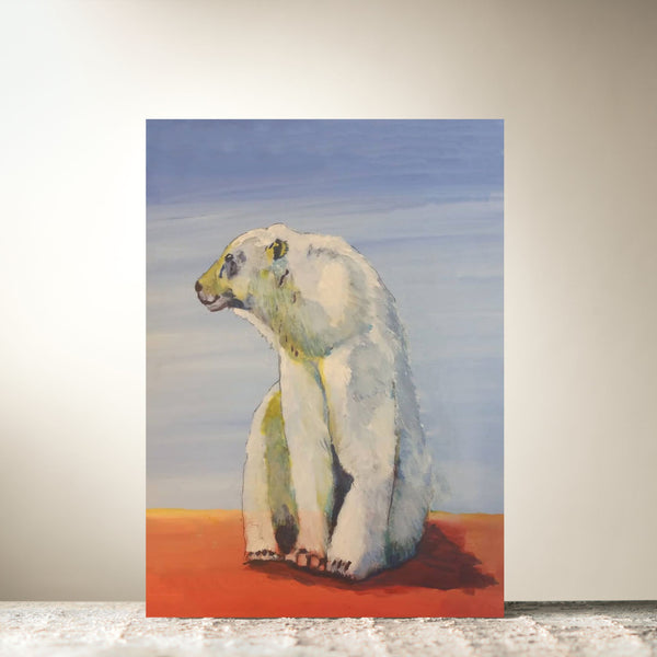 Polar Bear Card by Michael