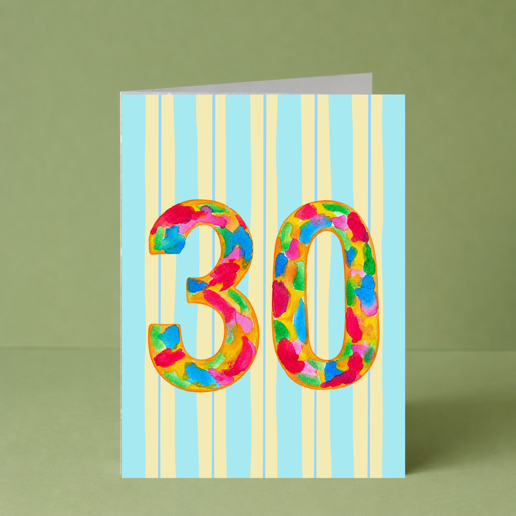 MELODY - Colourful Years THIRTY Card