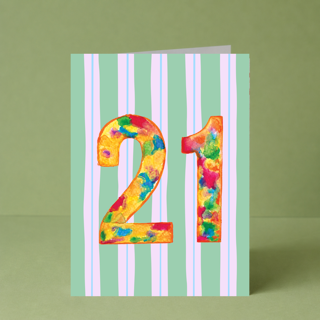 MELODY - Colourful Years TWENTY ONE Card