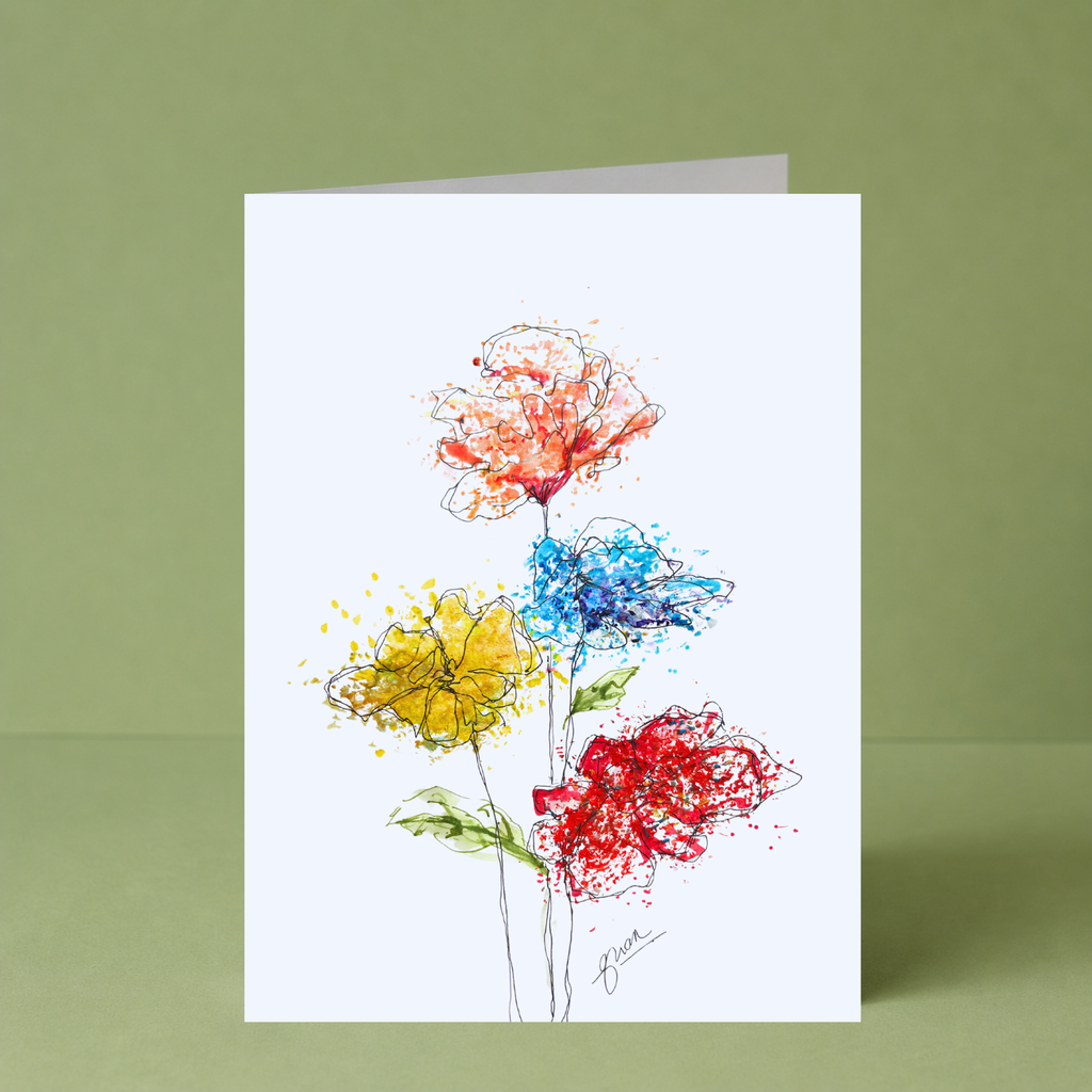 GUAN "Wild Bloom" Card