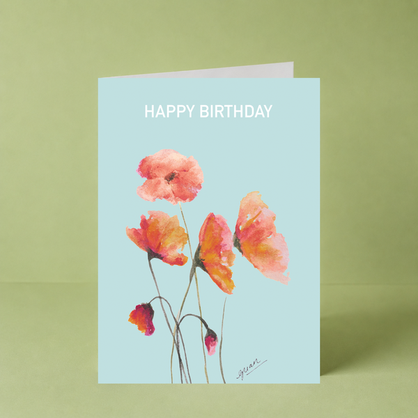 GUAN "Happy Birthday" Card