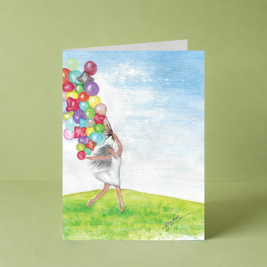 Birthday Ballerina Card by Guan