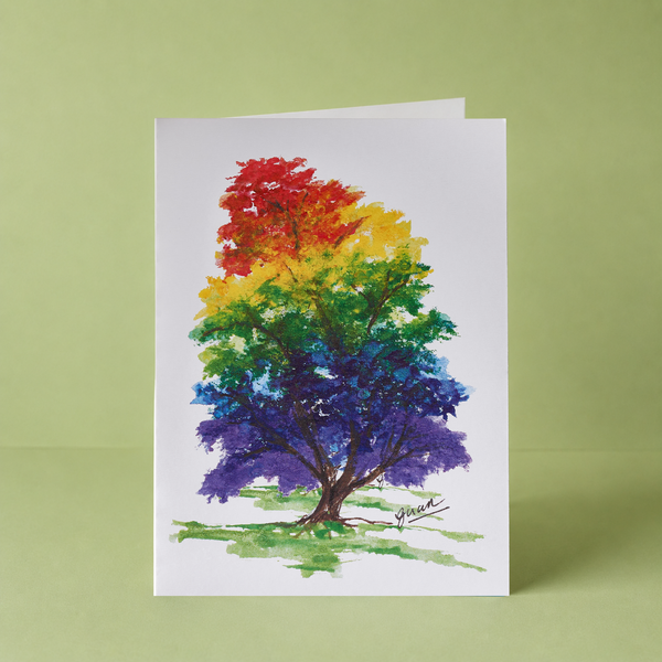 GUAN "Rainbow Tree 'Life'" Card