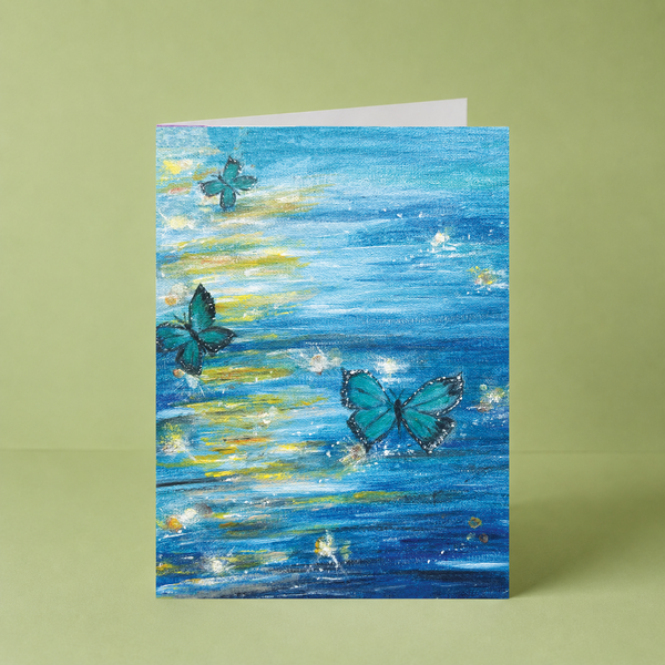 Butterflies In The Blue by Melody