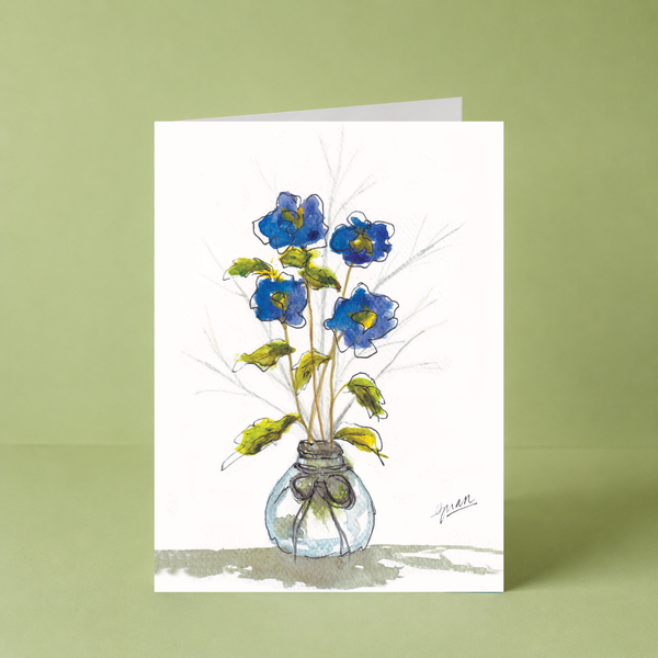 GUAN "Bluebells" Card - HomeLess Made
