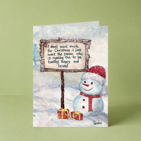 GUAN "Christmas Message" Card