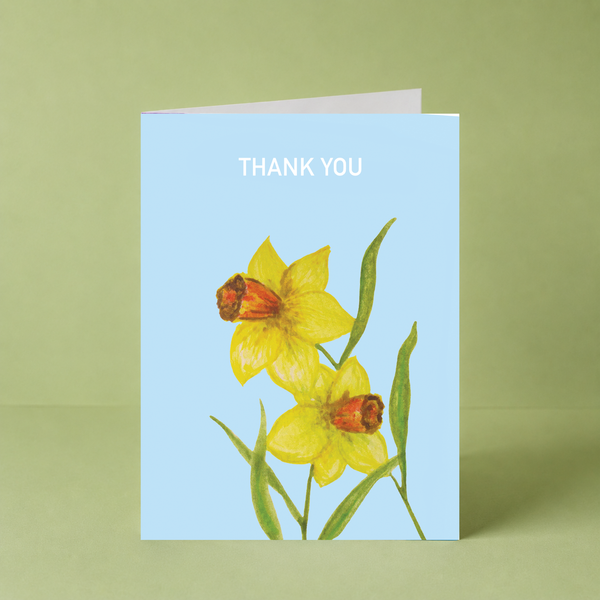 GUAN "Daffodils 'Thank You'" Card