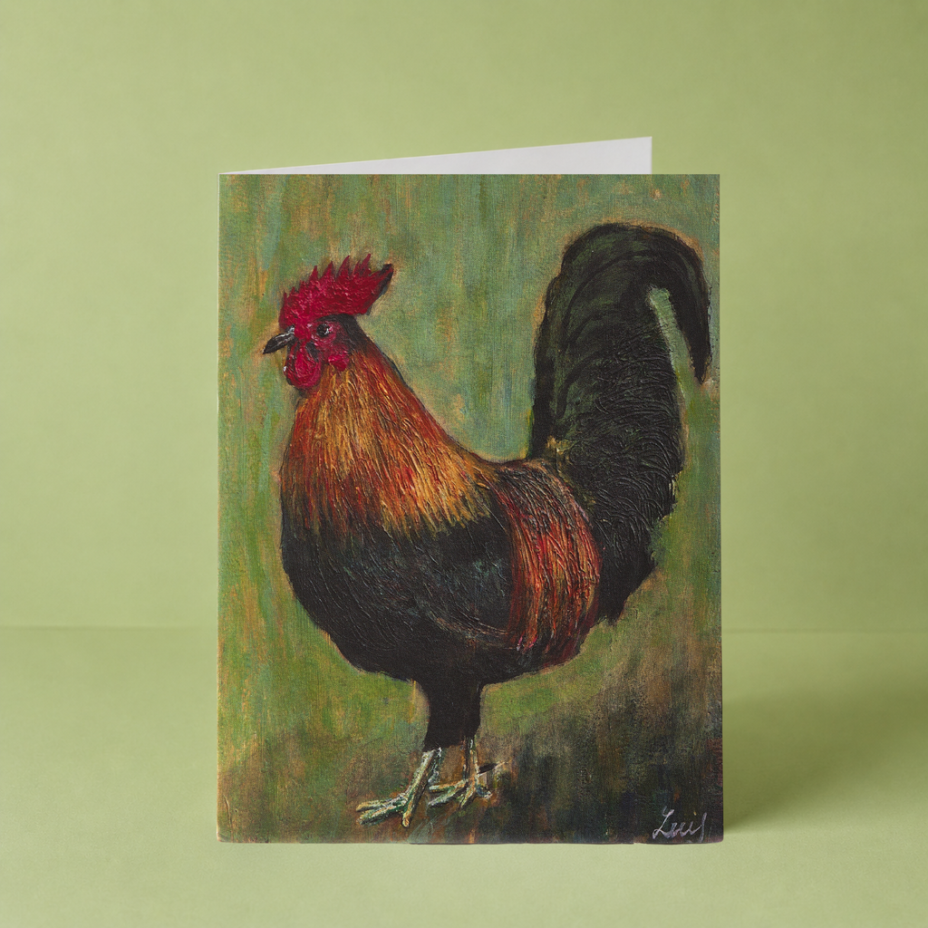 LUI "Rooster" Card - HomeLess Made