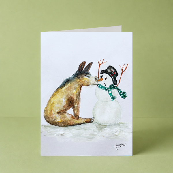 Donkey Kiss by Guan