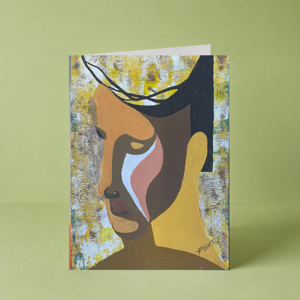 GUAN "Portrait (Gold)" Card - HomeLess Made