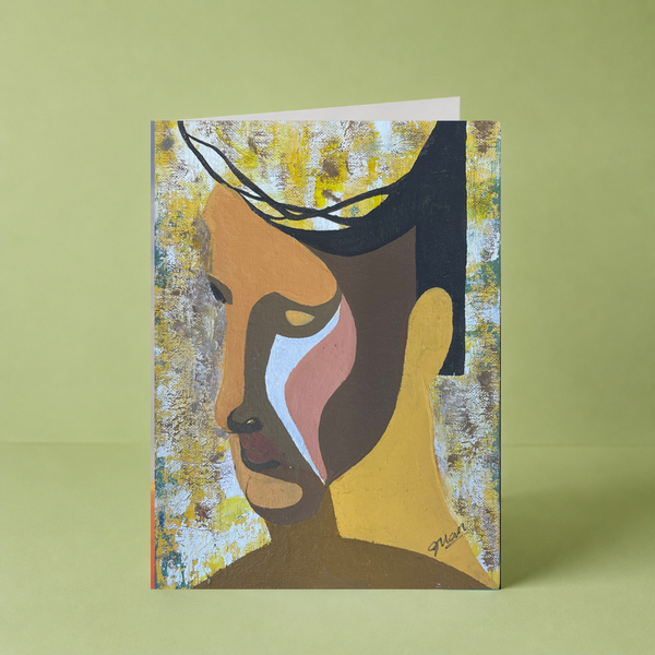GUAN "Portrait (Gold)" Card - HomeLess Made