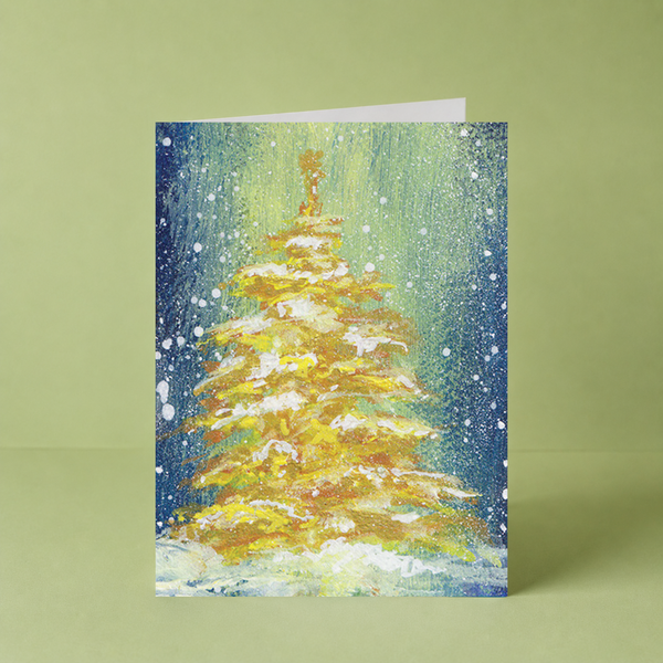 GUAN "Golden Tree" Card - HomeLess Made