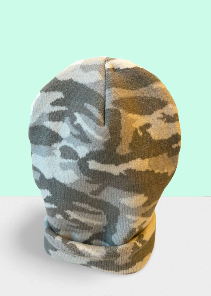 Arctic Camo Beenie Hat