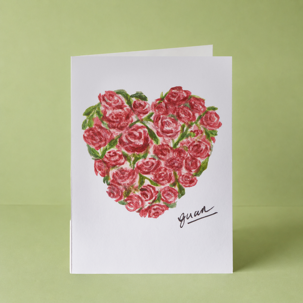 GUAN "Rose Heart" Card
